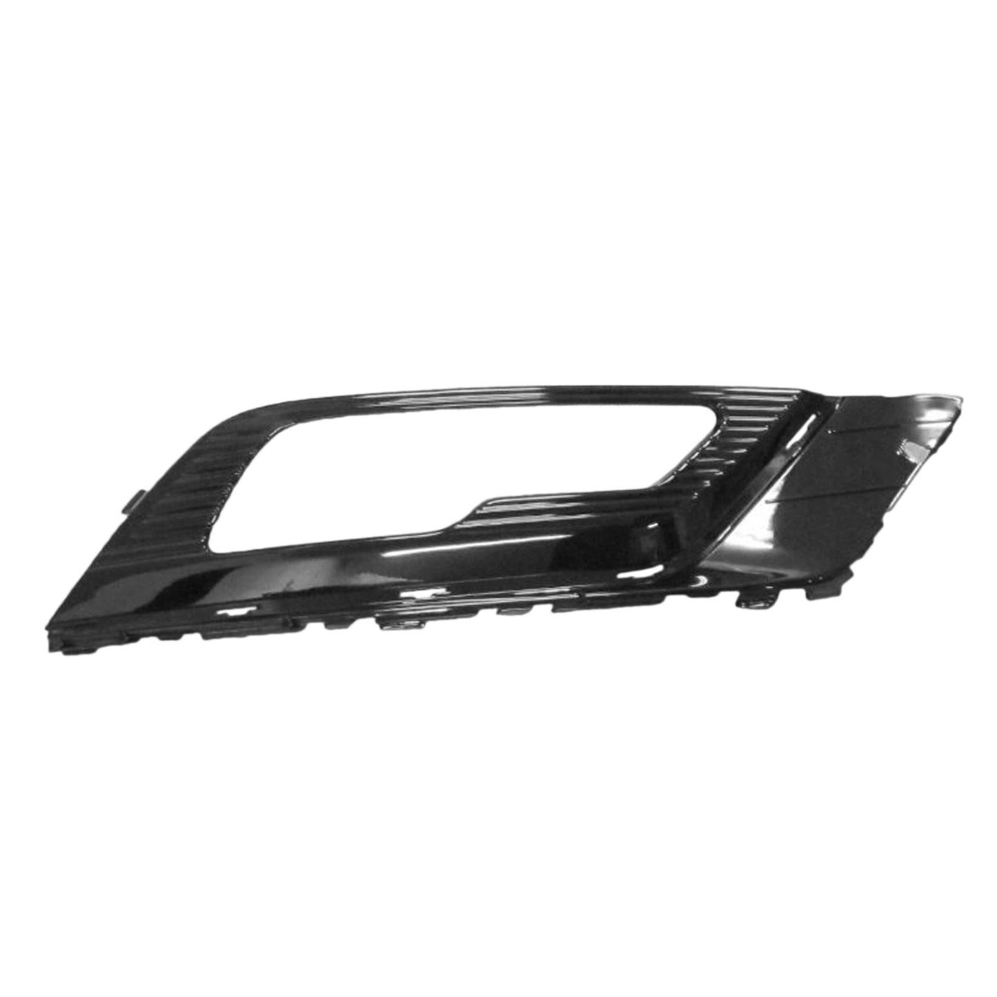 1039 | 2017-2018 FORD FUSION RT Front bumper insert ENERGI; Fog Lamp Bezel; w/Fog Lamps; High Gloss Black | FO1039168|HS7Z17B814CA