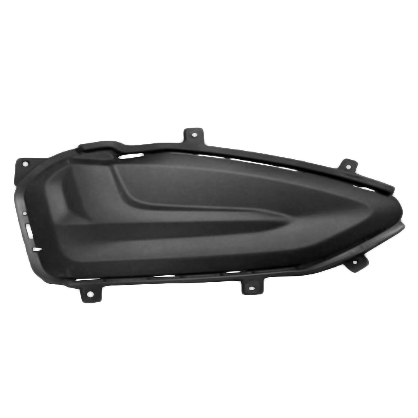 530 | 2019-2021 FORD EDGE RT Front bumper insert SE|SEL|TITANIUM; Fog Lamp Opening Cover; w/o Fog Lamps; Carbon Black | FO1039186|KT4Z15A245AA