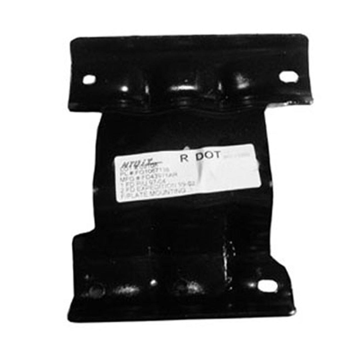 1067 | 1999-2002 FORD EXPEDITION RT Front bumper bracket mounting plate | FO1067138|XL3Z17B984AA