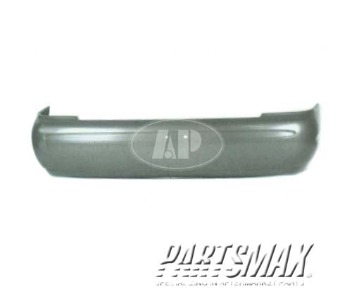 1100 | 1995-1995 FORD CONTOUR Rear bumper cover w/glue-on chrome separate impact strip; prime | FO1100246|F5RZ17906A