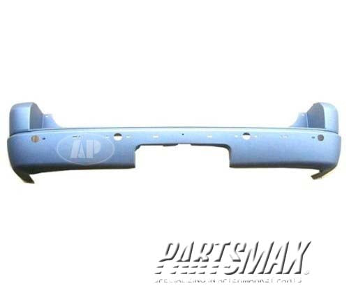 2430 | 2002-2002 FORD EXPLORER Rear bumper cover 4dr; XLT; w/o Appearance pkg; w/backup sensor; cool gray | FO1100330|1L2Z17K835JAB