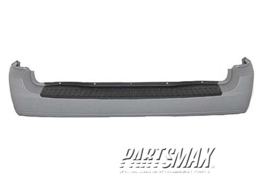 2430 | 2004-2007 FORD FREESTAR Rear bumper cover SEL/Limited; w/o backup sensor holes; prime | FO1100367|3F2Z17K835PAA