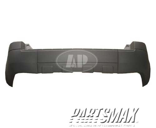 1100 | 2005-2006 FORD ESCAPE Rear bumper cover XLS; w/o No Boundries Pkg; Textured | FO1100382|5L8Z17K835AAA