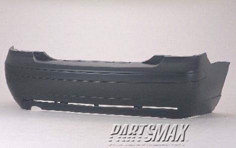 1100 | 2005-2007 FORD FOCUS Rear bumper cover Exc ST; Sedan; prime | FO1100385|6S4Z17K835BA