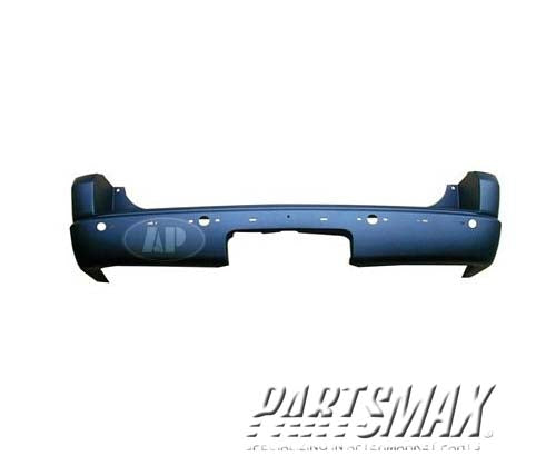 2430 | 2007-2010 FORD EXPLORER Rear bumper cover XLT model; w/o ironman package; w/rear object sensors; prime | FO1100608|1L2Z17K835LA