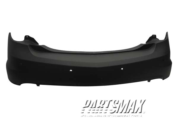 1100 | 2009-2012 LINCOLN MKS Rear bumper cover | FO1100638|8A5Z17K835GAPTM