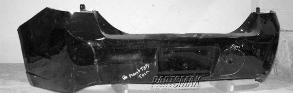 1100 | 2009-2011 FORD FOCUS Rear bumper cover Coupe; From 9-3-08 | FO1100643|9S4Z17K835BAPTM