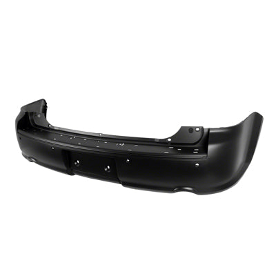2430 | 2010-2019 FORD FLEX Rear bumper cover w/Turbo; w/o Towing Pkg; w/Rear Object Sensor; Dual Exh | FO1100658|DA8Z17K835SPTM
