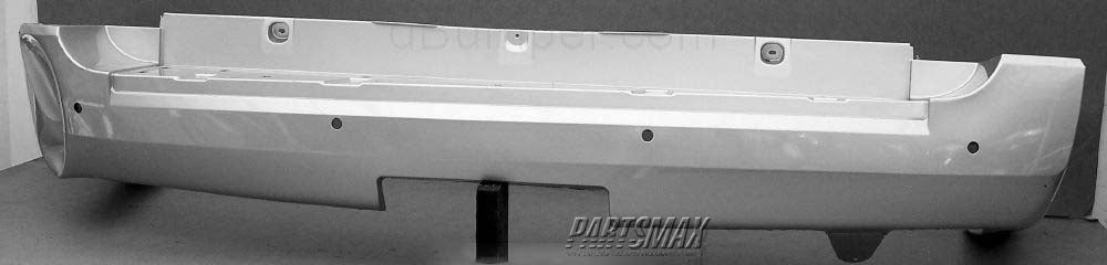 1100 | 2015-2017 FORD EXPEDITION Rear bumper cover EL|MAX; w/Parking Aid Sensors; prime | FO1100691|BL1Z17K835JPTM