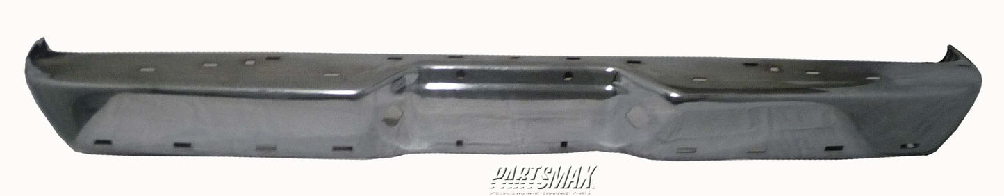 1102 | 1997-1997 FORD EXPLORER Rear bumper face bar XL/XLT/Eddie Bauer; bright | FO1102293|F5TZ17906BA