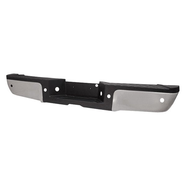 1103 | 2013-2015 FORD F-250 SUPER DUTY Rear bumper assembly w/Rear Object Sensors; Bumper/Pad/L/Lamps Assy; PTM/Black; see notes | FO1103175|9C3Z17906CPTM-PFM