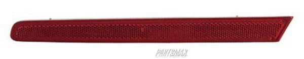 1184 | 2011-2015 FORD EXPLORER LT Rear bumper reflector | FO1184100|BB5Z15A448B