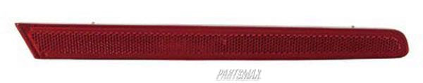 1185 | 2011-2015 FORD EXPLORER RT Rear bumper reflector | FO1185100|BB5Z15A449C