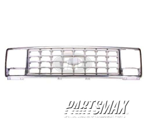 1200 | 1979-1983 FORD E-100 ECONOLINE Grille assy argent & bright | FO1200120|E3UZ8200B