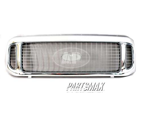 1200 | 2002-2004 FORD EXCURSION Grille assy bright/charcoal | FO1200448 | 1C7Z8200AAA