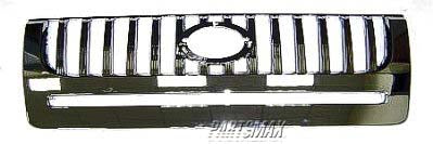 860 | 2008-2011 MERCURY MARINER Grille assy w/Voga Pkg; w/Appearance Pkg | FO1200524|8E6Z8200BB