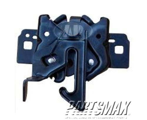 1234 | 1999-2002 LINCOLN TOWN CAR Hood latch radiator support mounted; w/secondary catch | FO1234106|XW7Z16700AA