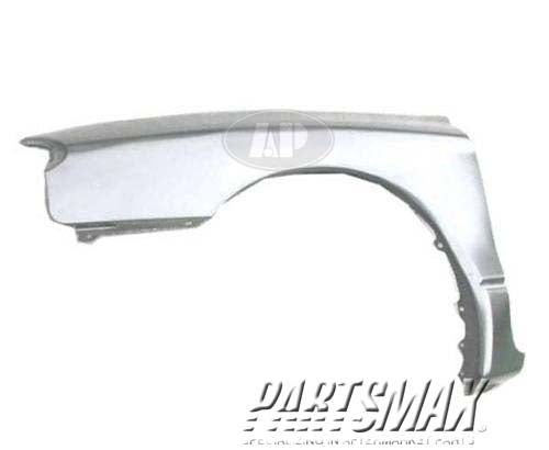 50 | 1998-2003 FORD ESCORT LT Front fender assy 2dr coupe; ZX2 | FO124