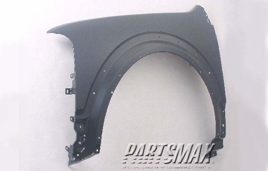 50 | 2005-2007 FORD FREESTYLE LT Front fender assy all | FO1240244|5F9Z16006AA