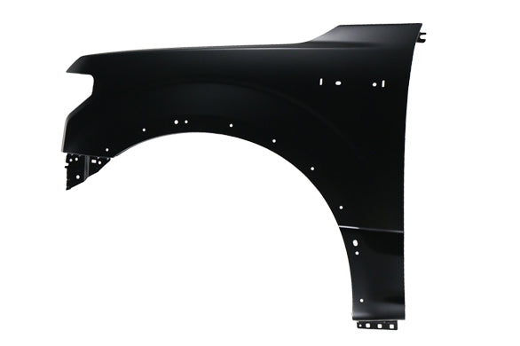 1240 | 2015-2020 FORD F-150 LT Front fender assy w/Wheel Opening Moulding; w/o Active Park Assist | FO1240299|JL3Z16006B