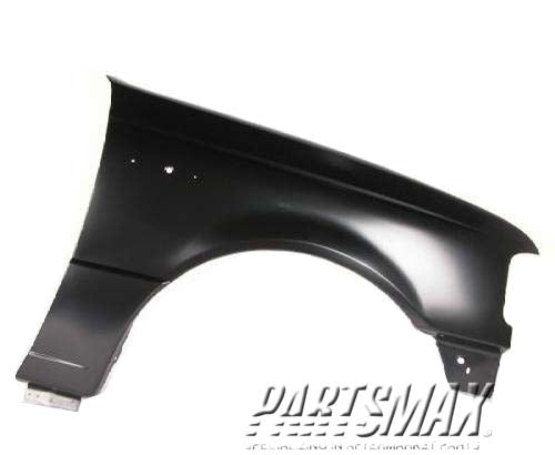 1241 | 1993-1997 FORD RANGER RT Front fender assy w/o wheel opening molding | FO1241159|F67Z16005DA