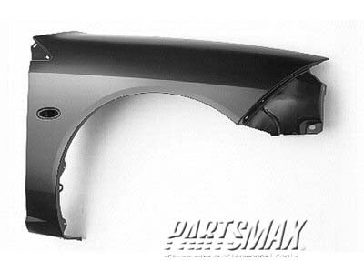 1241 | 1999-2002 MERCURY COUGAR RT Front fender assy all | FO1241202|1S8Z16005AA