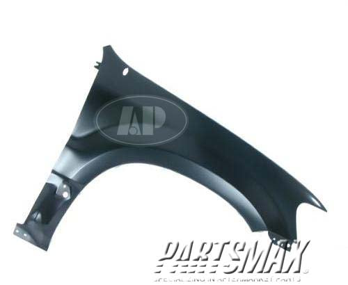 1241 | 2001-2007 FORD ESCAPE RT Front fender assy w/o wheel opening molding | FO1241219|YL8Z16005BA