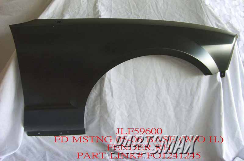 60 | 2005-2009 FORD MUSTANG RT Front fender assy BASE | FO1241245|5R3Z16005AA