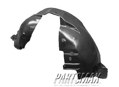 1248 | 2007-2010 LINCOLN MKX LT Front fender inner panel | FO1248130|7T4Z16103B