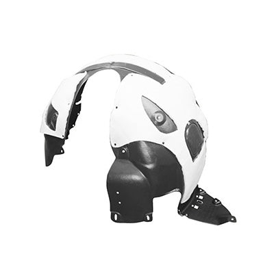 1248 | 2016-2017 FORD POLICE INTERCEPTOR UTILITY LT Front fender inner panel POLICE; MAT: PE/Vacuum Form; OEM: PP/Injection | FO1248172|FB5Z16103E-PFM