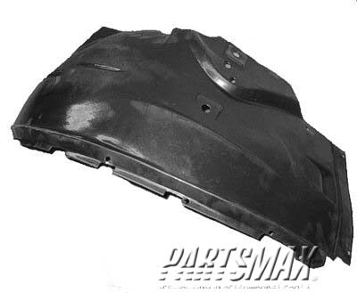 1249 | 2007-2010 FORD EXPLORER SPORT TRAC RT Front fender inner panel | FO1249133|6L2Z16054AA