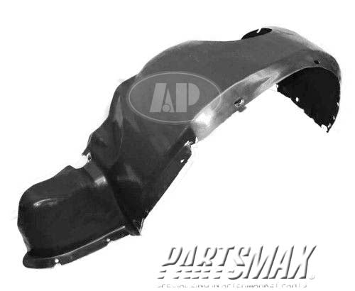 1250 | 1996-1998 FORD WINDSTAR LT Front fender splash shield all | FO1250105|F78Z16103AE
