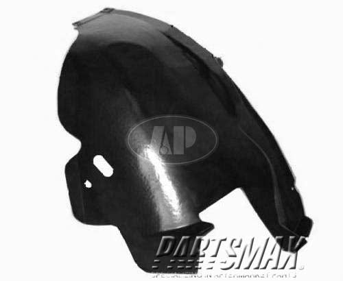 1250 | 2000-2005 MERCURY SABLE LT Front fender splash shield | FO1250114|YF1Z16103AA