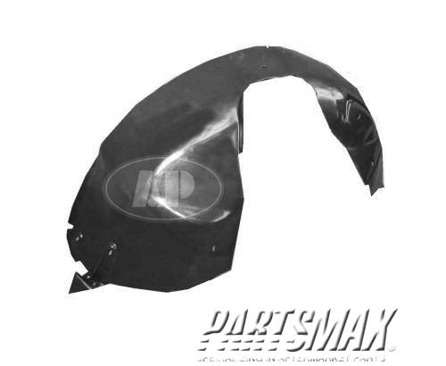 150 | 2005-2007 FORD FREESTYLE LT Front fender splash shield plastic liner | FO1250131|5F9Z16103AA