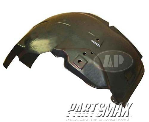 1250 | 2003-2005 LINCOLN AVIATOR LT Front fender splash shield plastic liner; rear | FO1250133|5C5Z16055AA