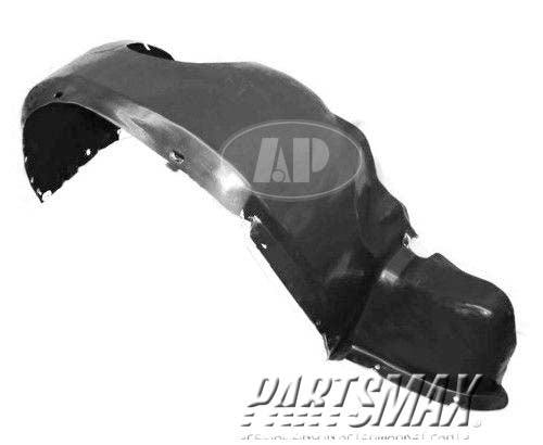 1251 | 1996-1998 FORD WINDSTAR RT Front fender splash shield all | FO1251105|F78Z16102AE
