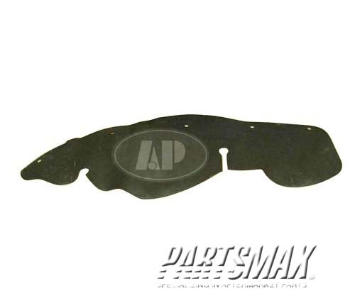 1251 | 1998-2011 FORD RANGER RT Front fender splash shield | FO1251144|7L5Z16102A