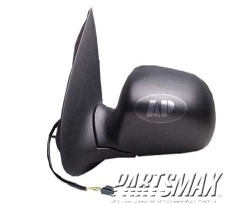 1320 | 1995-1998 FORD WINDSTAR LT Mirror outside rear view power remote foldaway; non-heated; prefinished textured black | FO1320117|F78Z17683GAA