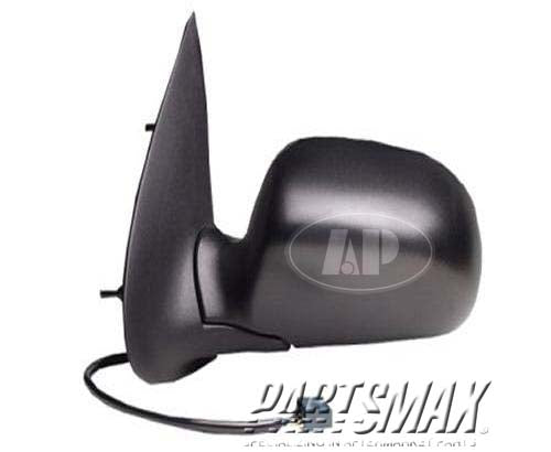 1320 | 1995-1997 FORD WINDSTAR LT Mirror outside rear view power remote; heated; prefinished textured black | FO1320167|F88Z17683AAB