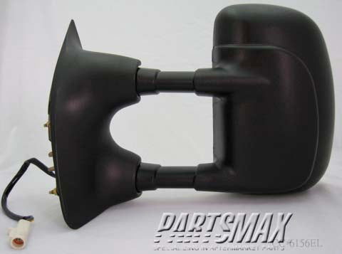 1320 | 1999-2003 FORD F-350 SUPER DUTY LT Mirror outside rear view single-swing telescoping trailer tow; non-heated power remote; to 11/2/02 | FO1320196|1C3Z17683FAA