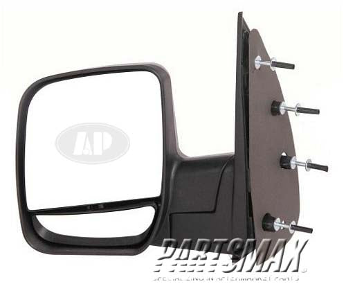 1320 | 2003-2007 FORD E-250 LT Mirror outside rear view manual; dual glass mirror | FO1320253|3C2Z17683FAA