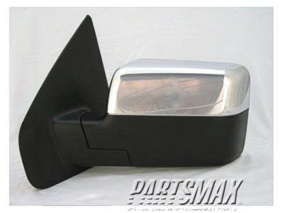 1320 | 2004-2006 FORD F-150 LT Mirror outside rear view Power; Heated; w/Signal Lamp; w/o Puddle Lamp; Chrome | FO1320332|6L3Z17683EA