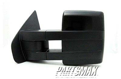 1320 | 2007-2008 FORD F-150 LT Mirror outside rear view Trailer Tow Type; Power; Heated; w/Signal; w/Puddle Lamp; PTM | FO1320387|7L3Z17683CB