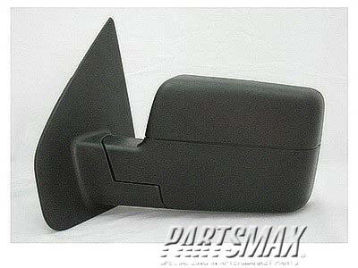 1320 | 2007-2008 FORD F-150 LT Mirror outside rear view Power; Heated; w/Signal; w/Puddle Lamp; w/Memory; w/o Auto Dimmer; Black | FO1320410|8L3Z17683HA-PFM