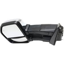 1700 | 2015-2017 FORD F-150 LT Mirror outside rear view TT Type; Power; Dual Sail; Telesc; w/BLIS; w/o Camera; w/o Dimmer; Chrome | FO1320520|FL3Z17683AG-PFM
