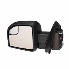 1700 | 2015-2017 FORD F-150 LT Mirror outside rear view Std Type; Power; Heated; w/o BLIS; w/o Spot Lamp; Fixed; w/o Dimmer; Black | FO1320523|FL3Z17683CB-PFM