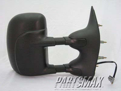 1321 | 2002-2008 FORD E-350 SUPER DUTY RT Mirror outside rear view power remote; telescoping double swing | FO1321237|7C2Z17682CA