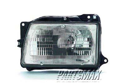 2502 | 1988-1993 FORD FESTIVA LT Headlamp assy composite all | FO2502114|E8BZ13008B