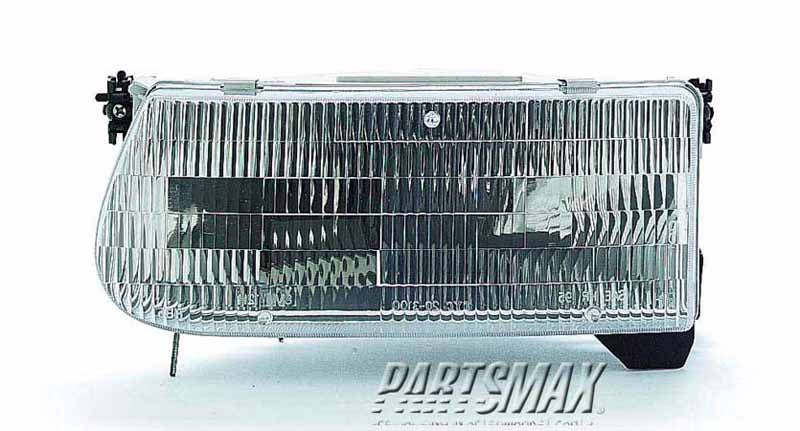 2502 | 2001-2001 FORD EXPLORER LT Headlamp assy composite except Sport | FO2502122|F5TZ13008B