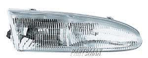 2502 | 1995-1997 FORD CONTOUR LT Headlamp assy composite all | FO2502132|F5RZ13007B